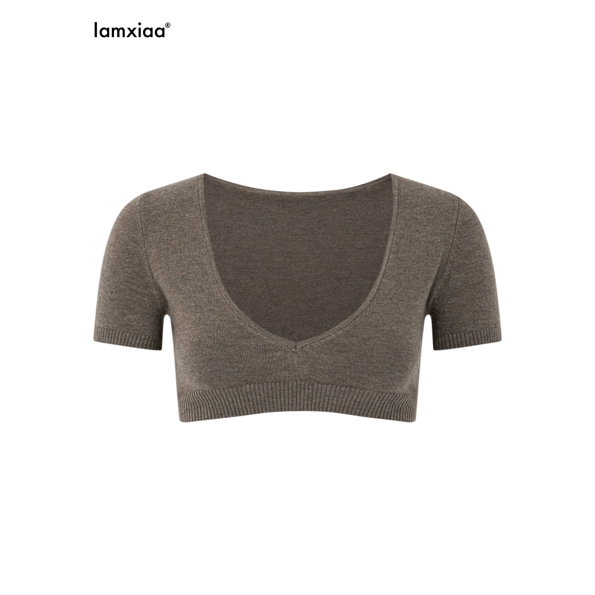 iamxiaa_Cropped_Sweetheart_Ribbed_Layered_Short_Sleeve_Women&