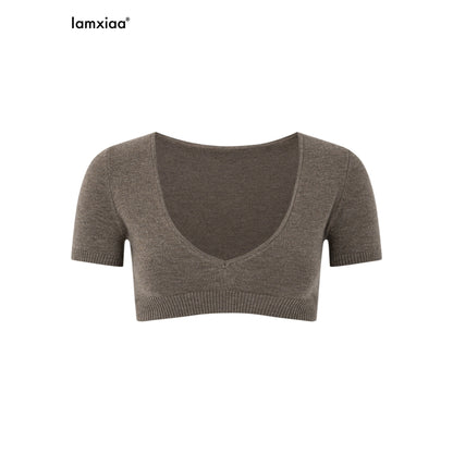 iamxiaa_Cropped_Sweetheart_Ribbed_Layered_Short_Sleeve_Women&