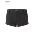 iamxiaa_Deep_Gray_Low_Waist_Hand_Folded_Hem_Women&