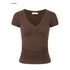 iamxiaa_Deep_Sweetheart_Henley_Ruching_Cap_Sleeve_Women&