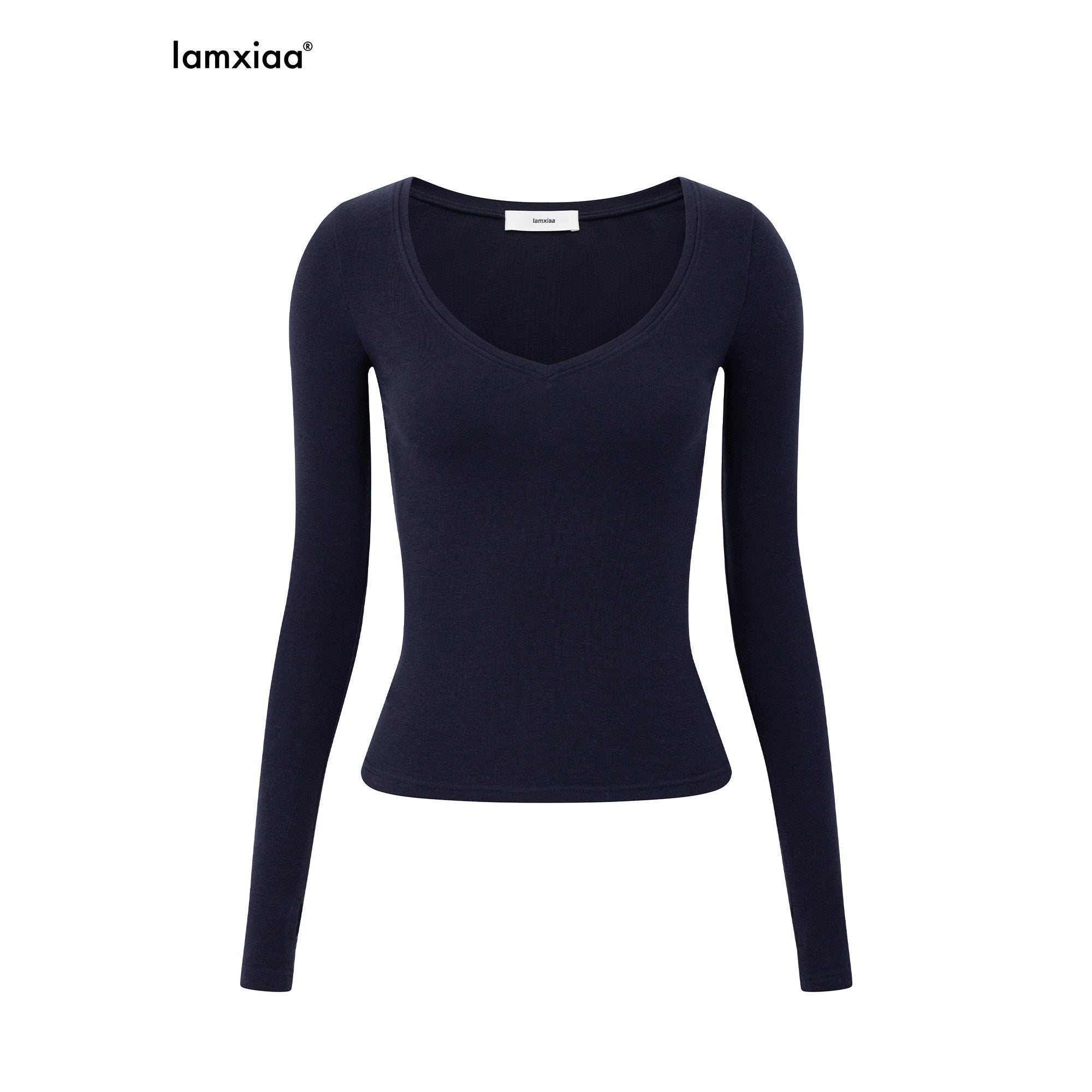 iamxiaa_Deep_Sweetheart_Neck_Thumbhole_Women&