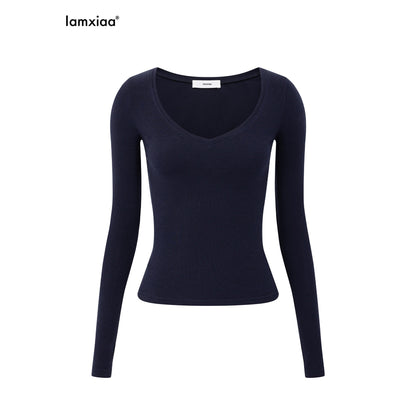 iamxiaa_Deep_Sweetheart_Neck_Thumbhole_Women&