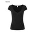 iamxiaa_Deep_V-neck_Cap_Sleeves_Fitted_Waist_Women&