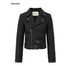 iamxiaa_Diamond_Quilted_Lapel_Biker_Micro_Slim_Short_Women&