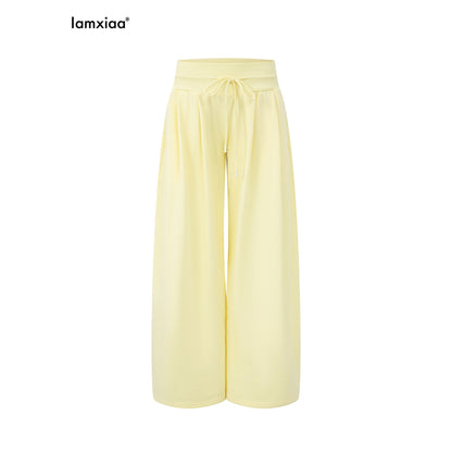 iamxiaa_Double_Pleated_Low_Rise_Drawstring_Wide_Waist_Women&