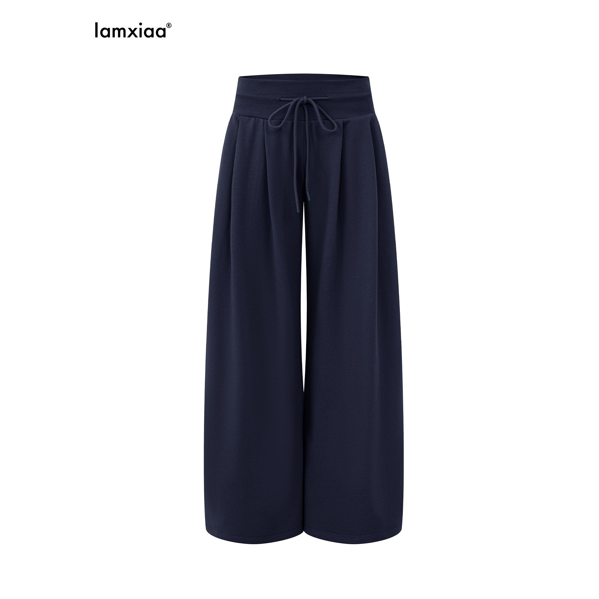 iamxiaa_Double_Pleated_Low_Rise_Drawstring_Wide_Waist_Women&