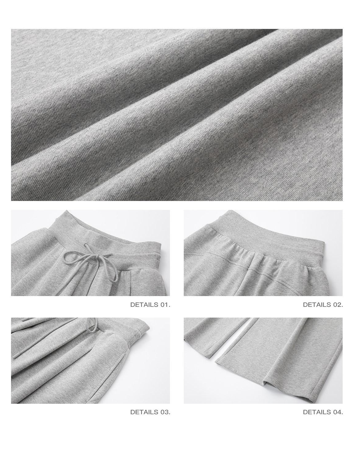 iamxiaa Double Pleated Low Rise Drawstring Wide Waist Women&