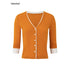 iamxiaa_Eye_Catching_Contrast_Trim_V-neck_Women&