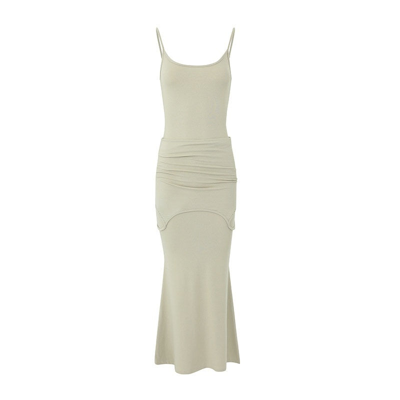 iamxiaa_Folded_Two_Tone_Waist_Layered_Slim_Spaghetti_Strap_Women&