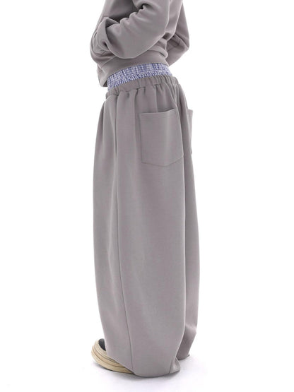 iamxiaa Gray Designer Fitted Cropped Classic Hooded Reversible Women&