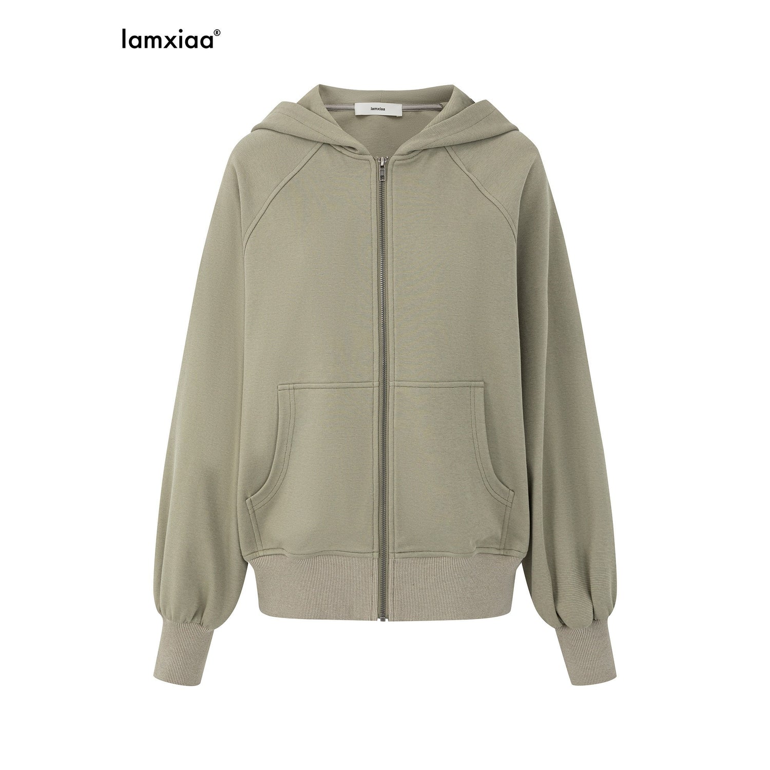 iamxiaa_Gray_Green_Hooded_Zip_Oversized_Women&
