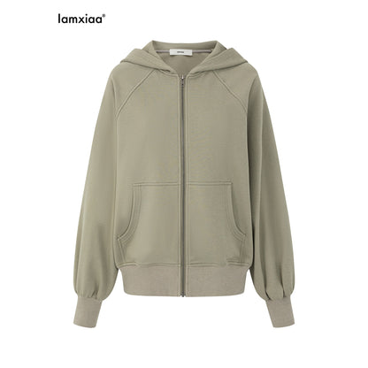 iamxiaa_Gray_Green_Hooded_Zip_Oversized_Women&