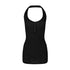 iamxiaa_Halter_Neck_Mesh_Flared_Pants_Women&