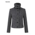 iamxiaa_Heather_Grey_Buttoned_High_Neck_Slim_Fit_Women&