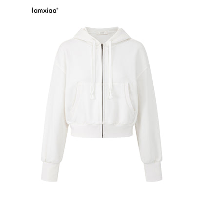 iamxiaa_Hooded_Cinched_Cropped_Low_Waist_Drawstring_Curved_Women&