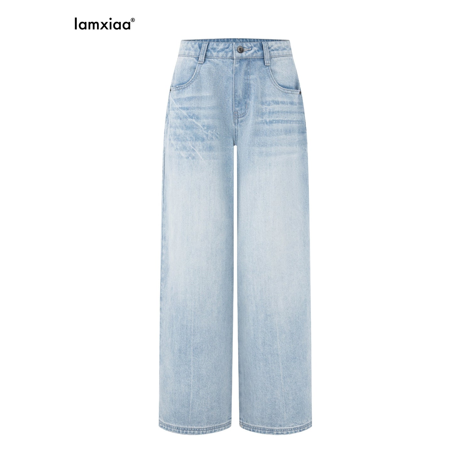 iamxiaa_Ice_Blue_Washed_Deconstructed_Back_Pockets_Low_Rise_Women&