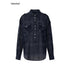 iamxiaa_Irregular_Navy_Textured_Check_Back_Tie_Metal_Buckle_Women&