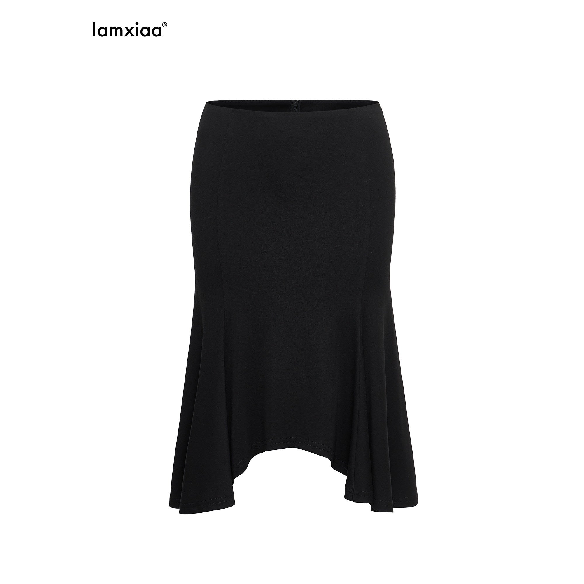 iamxiaa_Irregular_Wave_Hem_Low_Waist_Hip_Hugging_Women&
