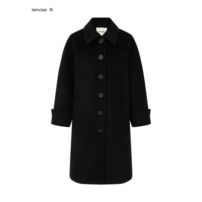 iamxiaa_Lapel_Hline_Cocoon_Sleeve_Button_Front_Women&
