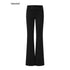 iamxiaa_Low_Waist_Side_Button_Slim_Fit_Cotton_Micro_Flare_Women&