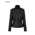 iamxiaa_Matte_Black_Stand_Collar_Epaulet_Belted_Waist_Utility_Women&