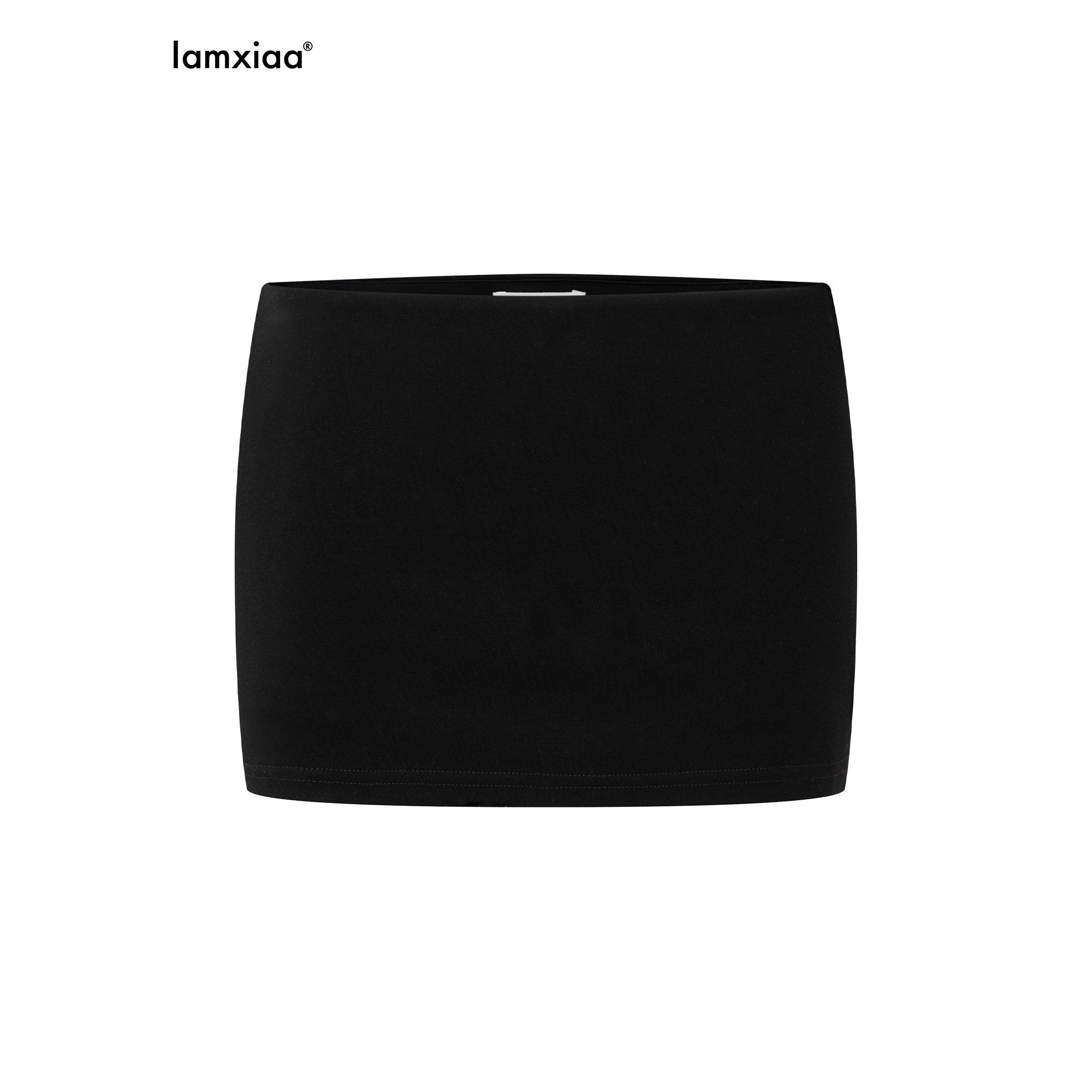 iamxiaa_Minimalist_Crew_Mid_Sleeve_Slim_Tee_Lowrise_Bodycon_Women&