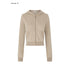 iamxiaa_Nude_Khaki_Cropped_Slim_Hoodie_Low_Waist_Straight_Women&
