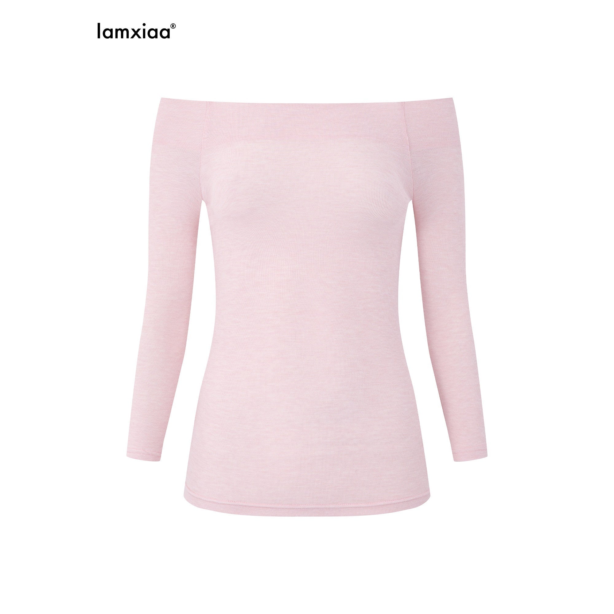 iamxiaa_Off_Shoulder_Stretch_Knit_Slim_Fit_Women&