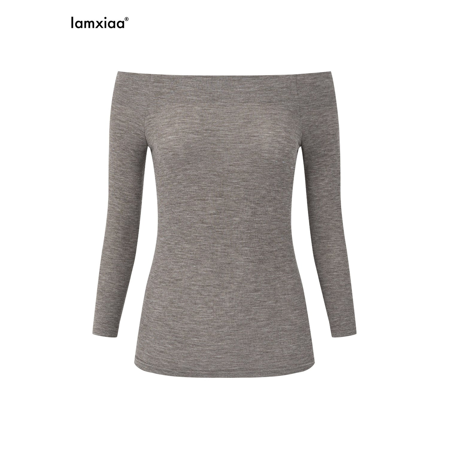 iamxiaa_Off_Shoulder_Stretch_Knit_Slim_Fit_Women&