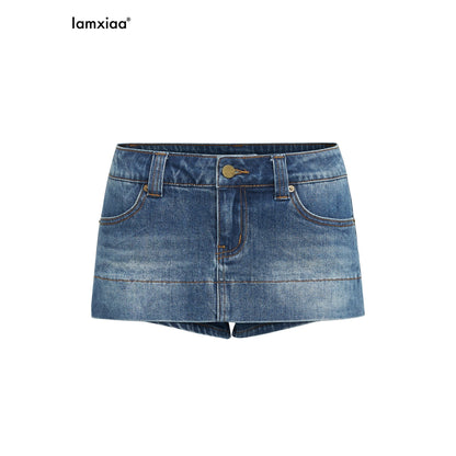 iamxiaa_Ombre_Distressed_Crop_Jacket_Slim_Skirt_Women&