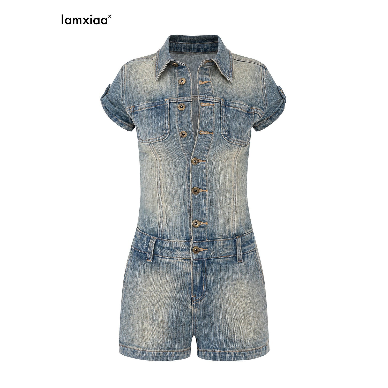 iamxiaa_Ombre_Wash_Slub_Texture_Shirt_Collar_Women&