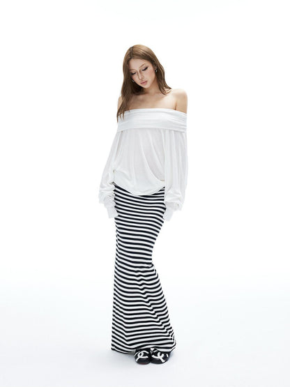 iamxiaa One Shoulder Batwing Convertible Women&