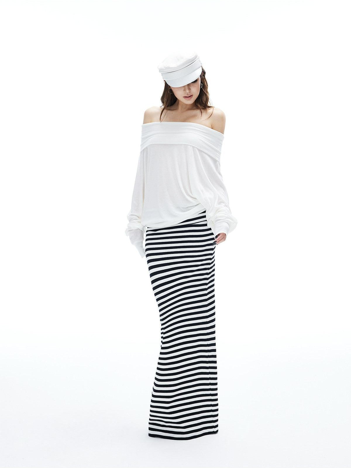 iamxiaa One Shoulder Batwing Convertible Women&