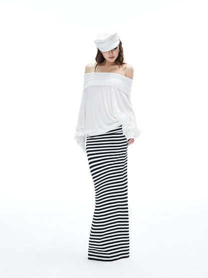 iamxiaa One Shoulder Batwing Convertible Women&