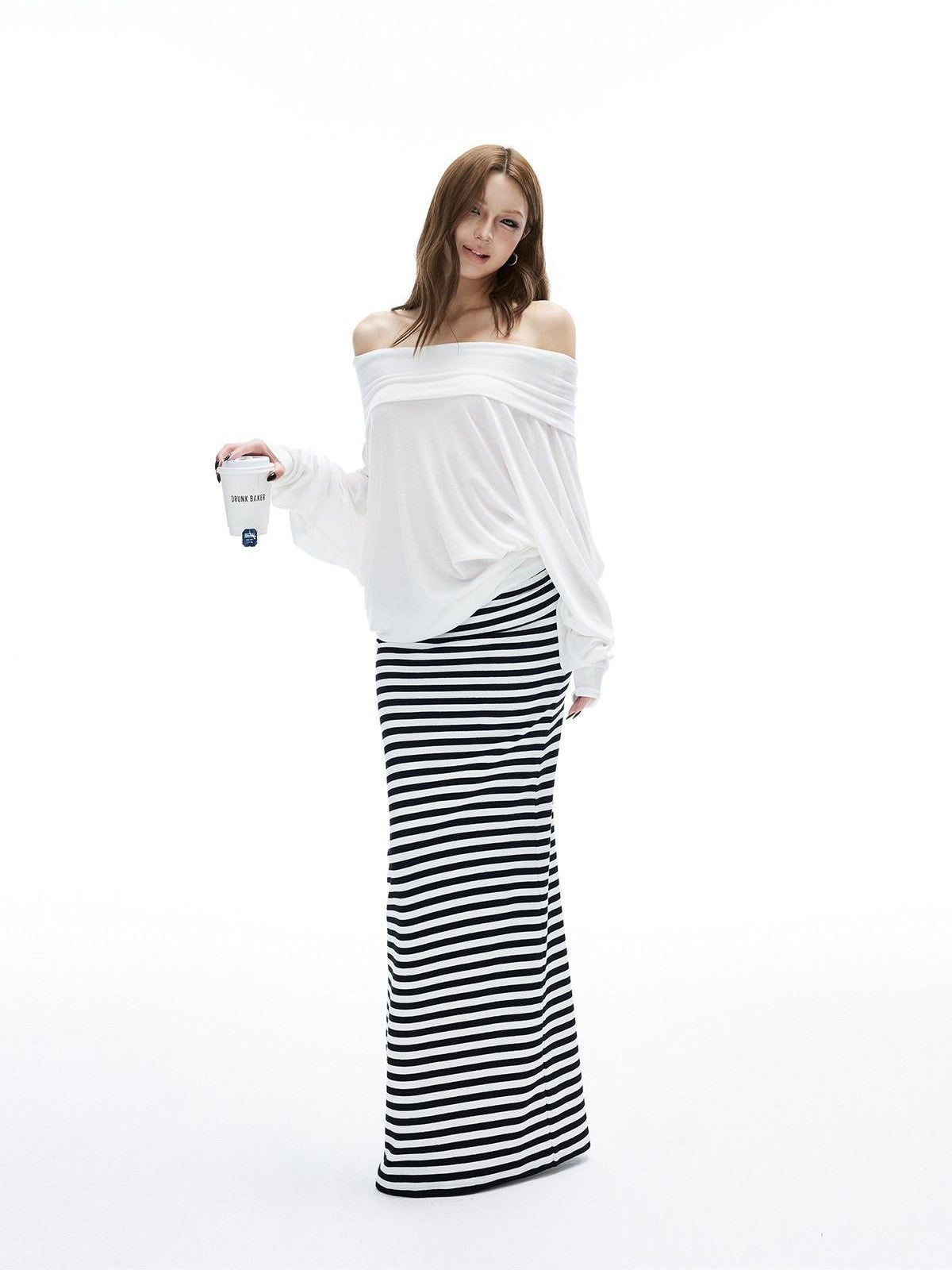 iamxiaa One Shoulder Batwing Convertible Women&