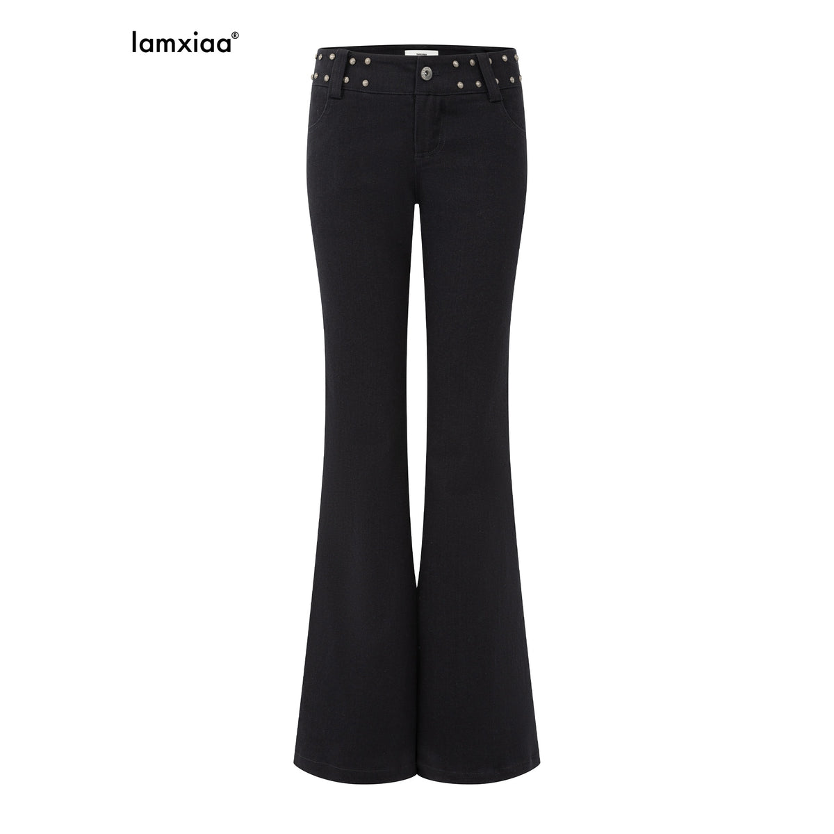 iamxiaa_Punk_Studded_Low_Waist_Cotton_Lyocell_Women&