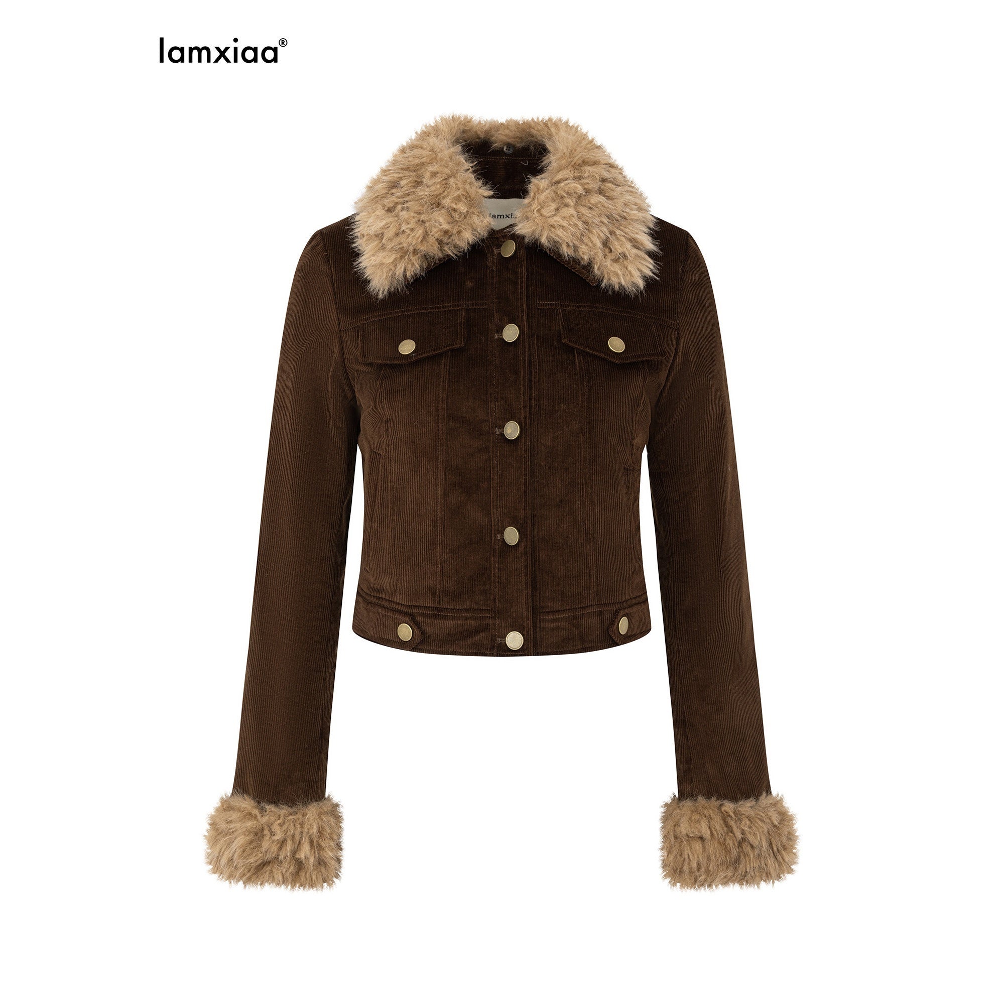 iamxiaa_Retro_Quilted_Jacket_Turnover_Collar_Women&