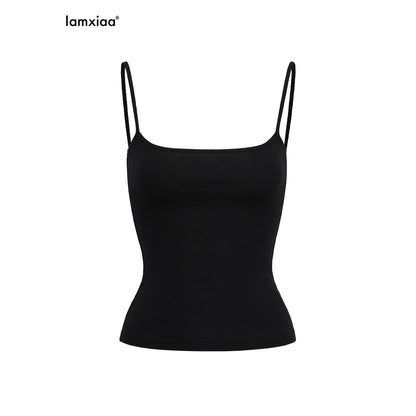 iamxiaa_Ribbed_Knit_Slim_Fit_Thin_Straps_U_Neck_Women&