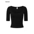 iamxiaa_Ribbed_U_Neck_Slim_Fit_Low_Waist_Flare_Women&