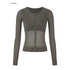 iamxiaa_Ribbed_V-neck_Button_Faux_Two_Piece_Slim_Fit_Knit_Women&