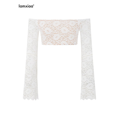 iamxiaa_Sheer_Cutout_Off_Shoulder_Bell_Sleeve_Cropped_Wrap_Women&