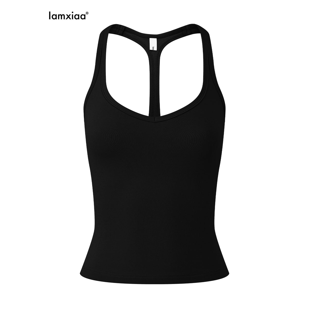iamxiaa_Slim_Fit_Open_Back_Heart_Neck_Cotton_Blend_High_Stretch_Women&