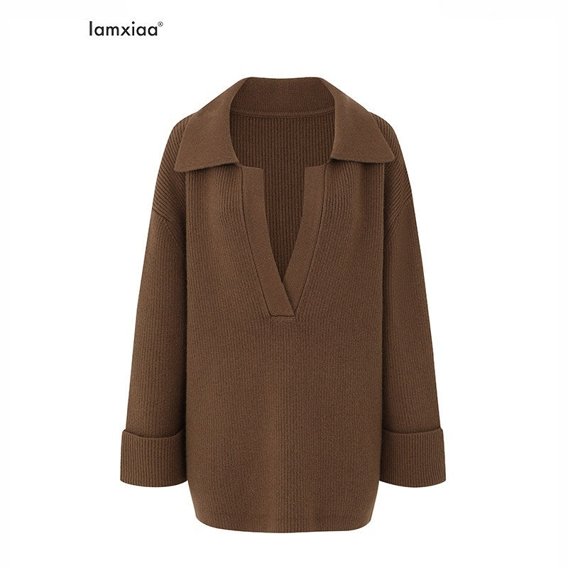 iamxiaa_Slouchy_Oversized_V-neck_Relaxed_Outerwear_Women&