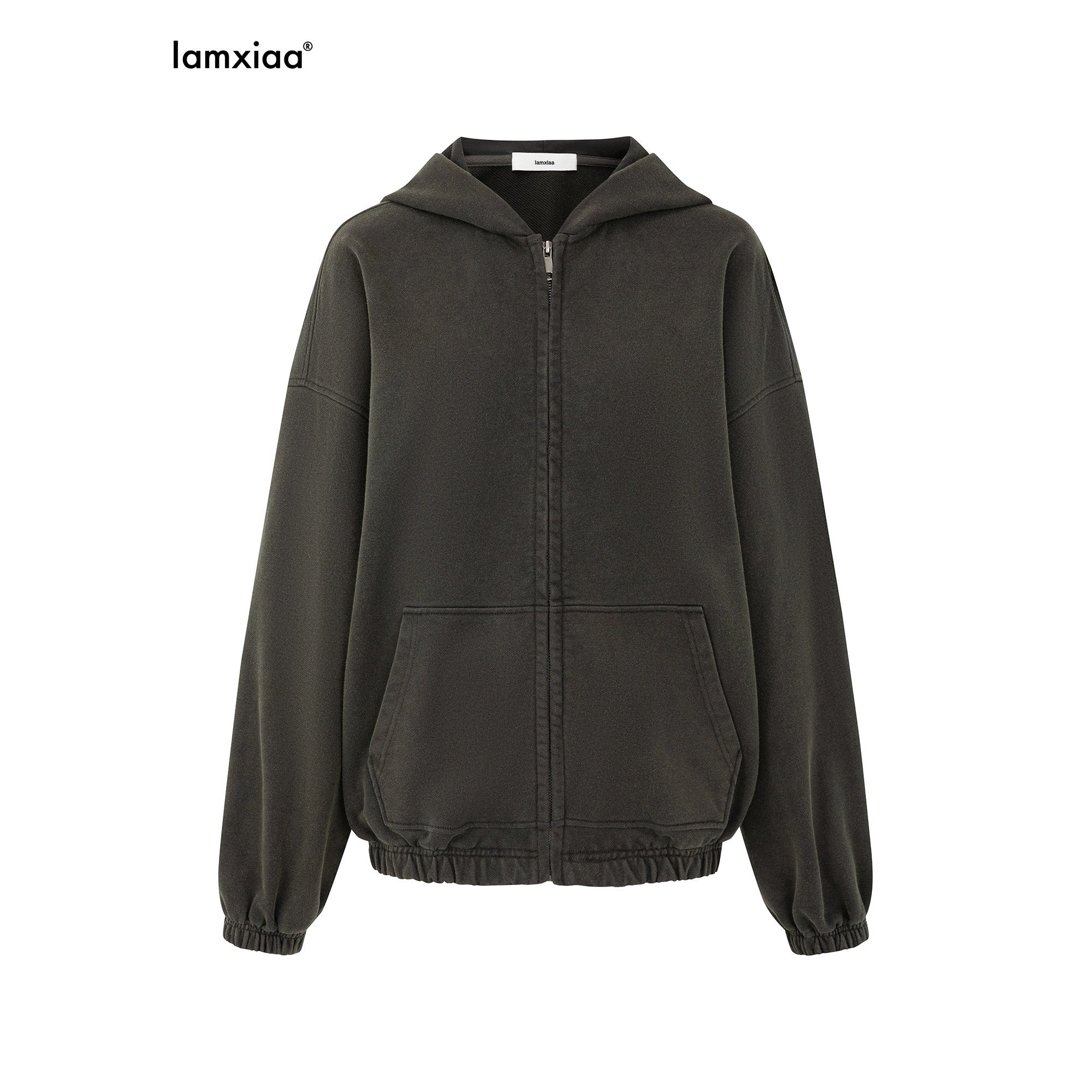 iamxiaa_Snowflake_Wash_Hooded_Baggy_Cropped_Women&