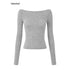 iamxiaa_Solid_Knit_Slim_Fit_One_Shoulder_Thumbhole_Women&