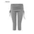 iamxiaa_Solid_Ruched_Drawstring_Low_Waist_Women&