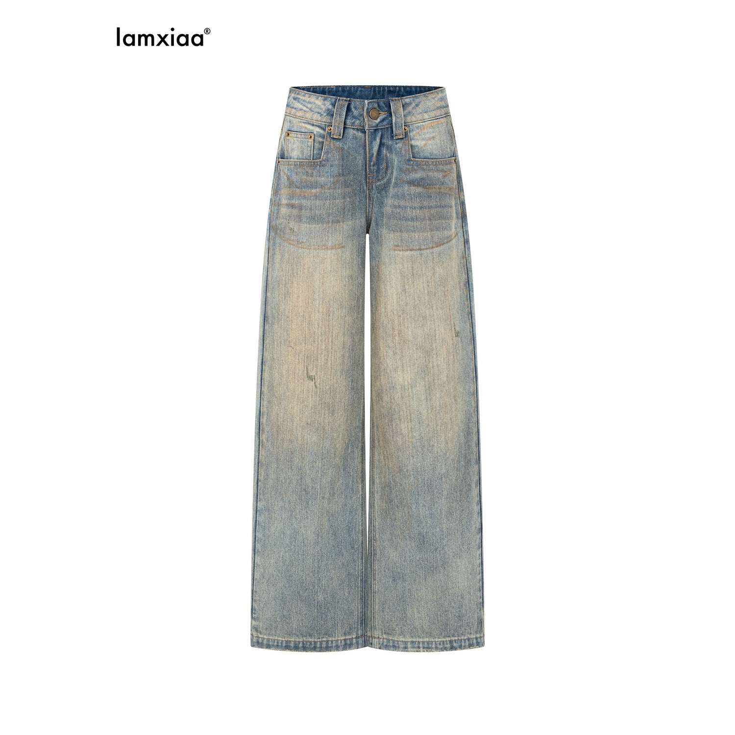 iamxiaa_Street_Mud_Dyed_Distressed_Low_Rise_Wide_Waistband_Women&