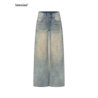 iamxiaa_Street_Mud_Dyed_Distressed_Low_Rise_Wide_Waistband_Women&