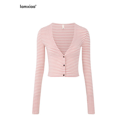iamxiaa_Striped_Lace_Detail_Women&