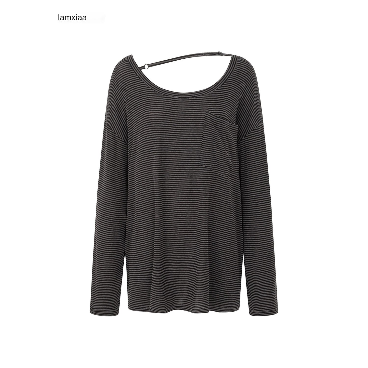 iamxiaa_Striped_Slanted_Shoulder_Strap_Women&